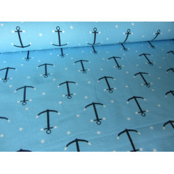 Jersey Maritim - Anker hellblau